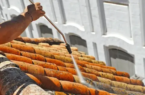 Nettoyage de toitures - Saint-Alban